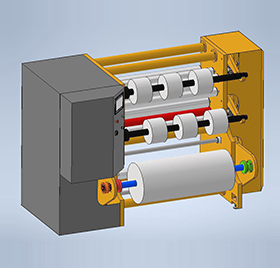 Duplex System Slitter Rewinder Machine