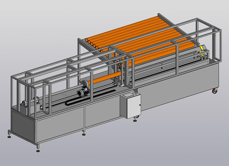 Fully Automatic Paper Core Cutting Machine With Auto Loading and Auto Unliading