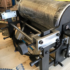 Semi Automatic Core Cutter Machine with CE Covers